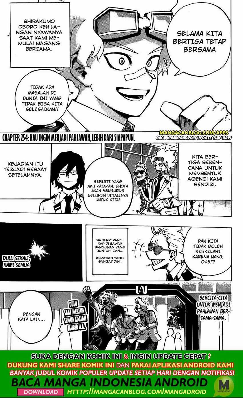 Boku no Hero Academia Chapter 254