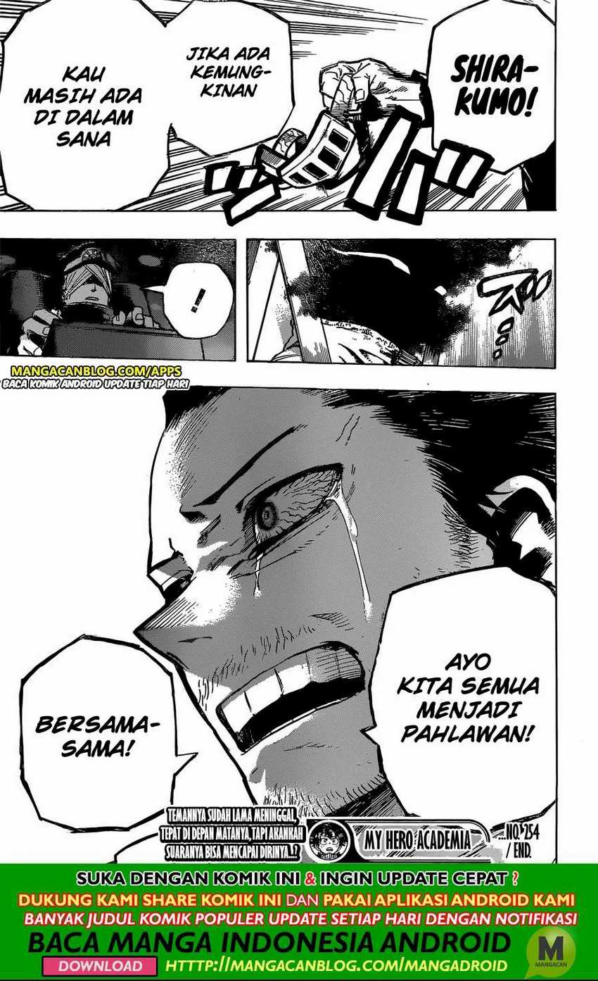 Boku no Hero Academia Chapter 254