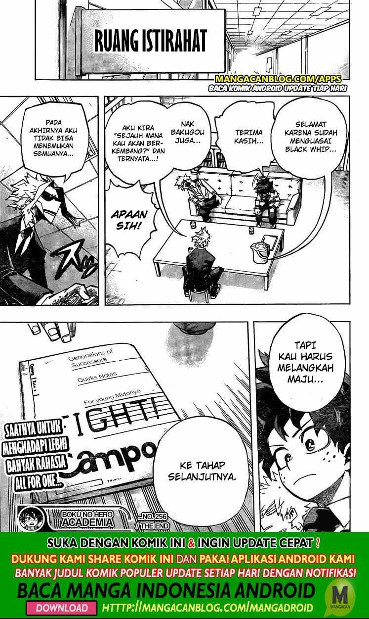 Boku no Hero Academia Chapter 256