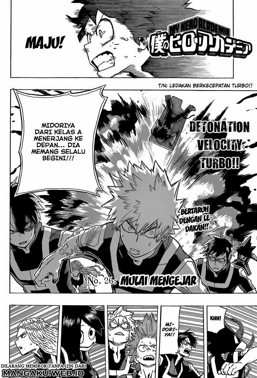 Boku no Hero Academia Chapter 26