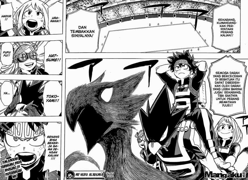 Boku no Hero Academia Chapter 27