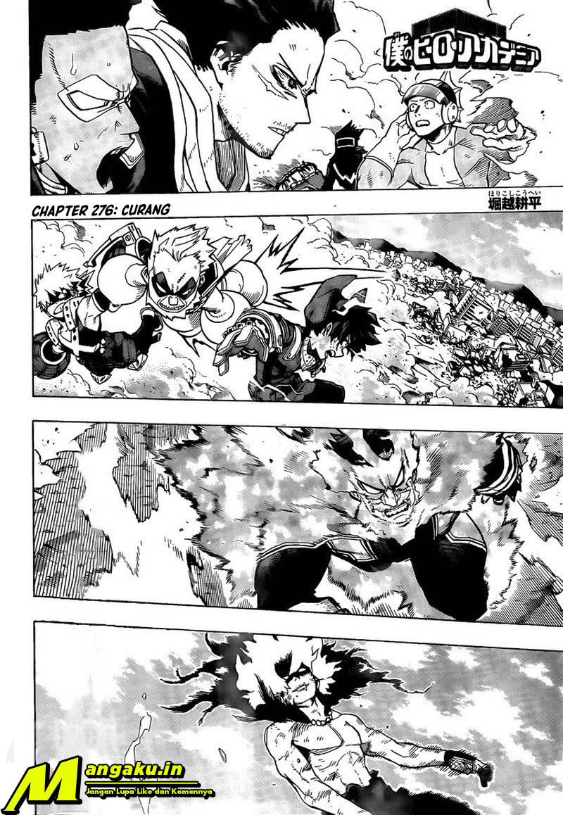 Boku no Hero Academia Chapter 276