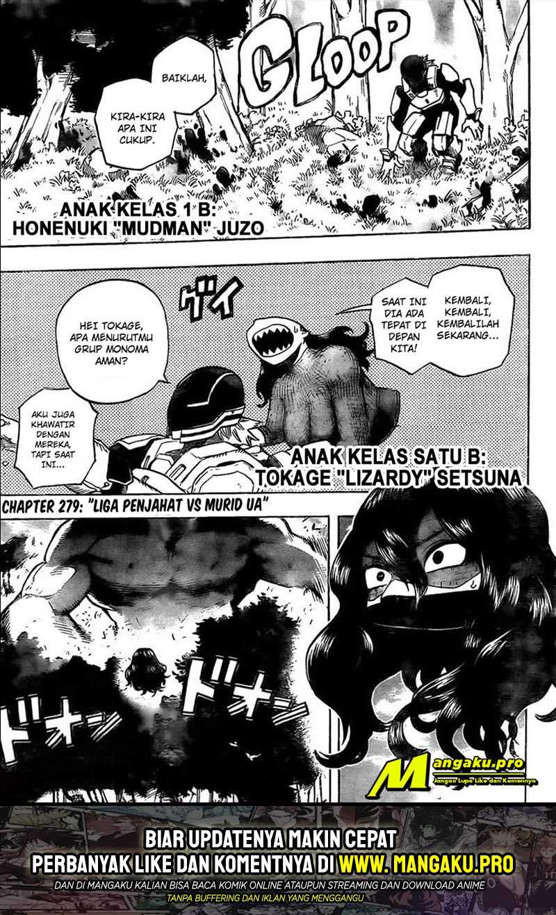 Boku no Hero Academia Chapter 279