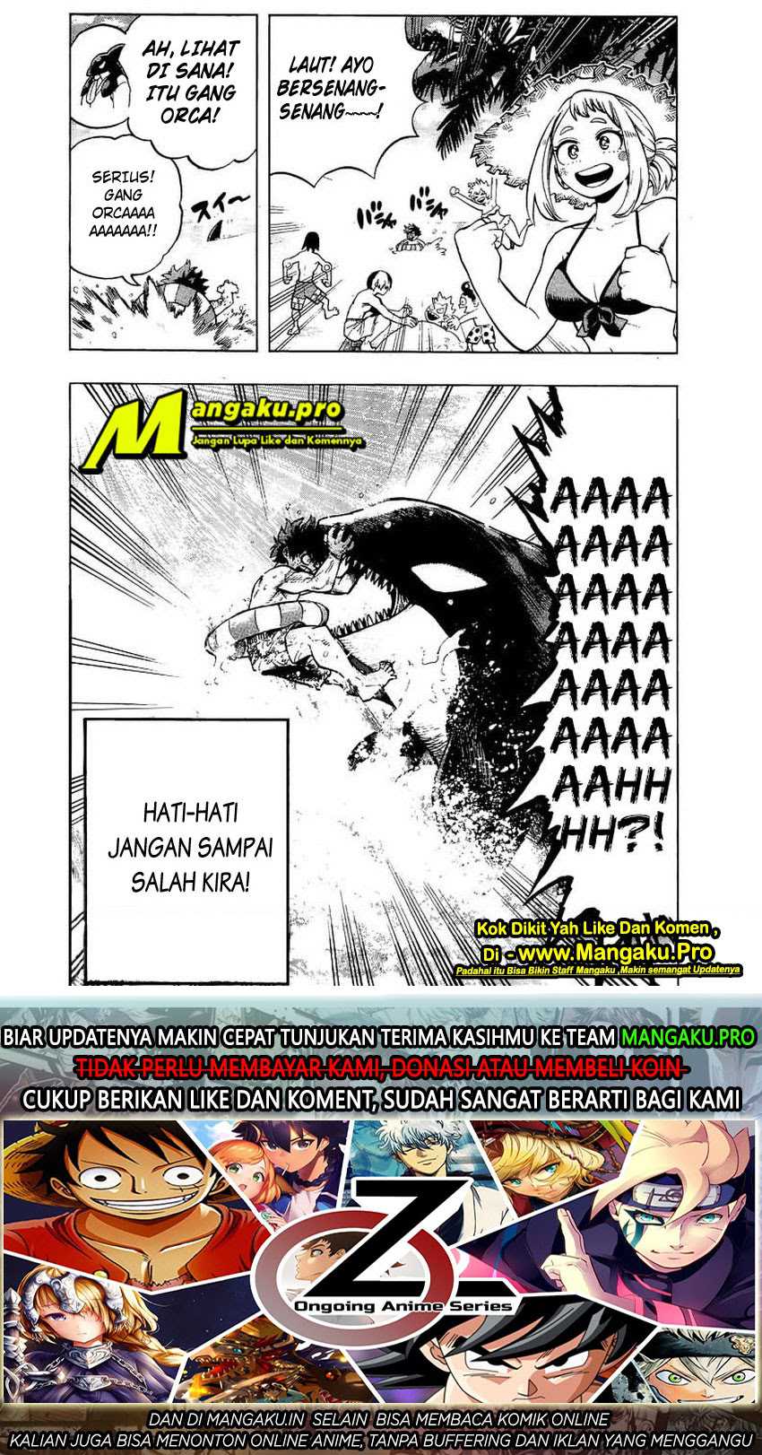 Boku no Hero Academia Chapter 280