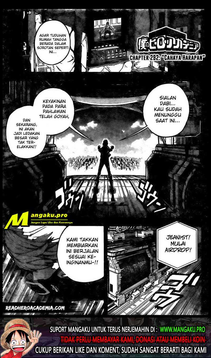 Boku no Hero Academia Chapter 292