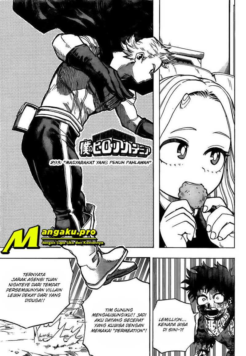 Boku no Hero Academia Chapter 293