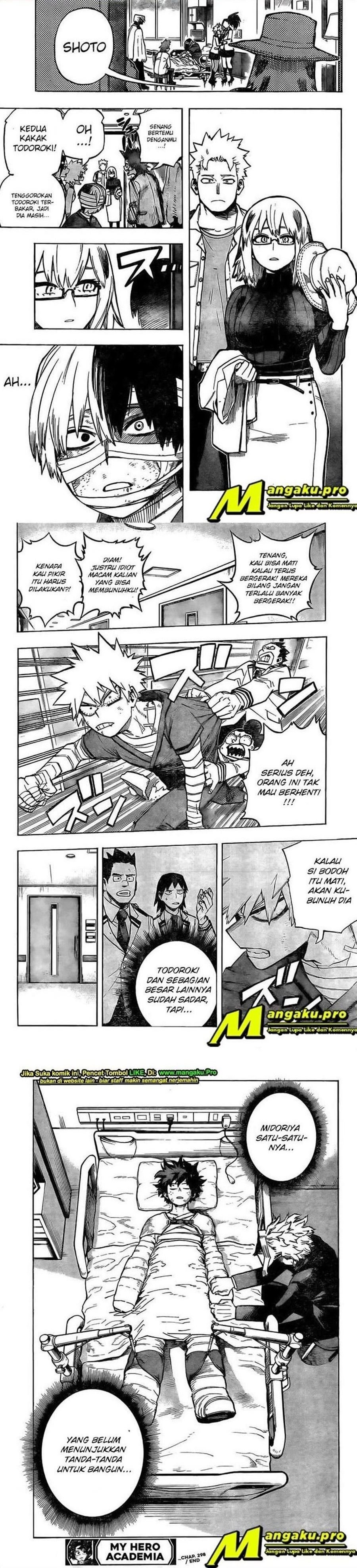 Boku no Hero Academia Chapter 298