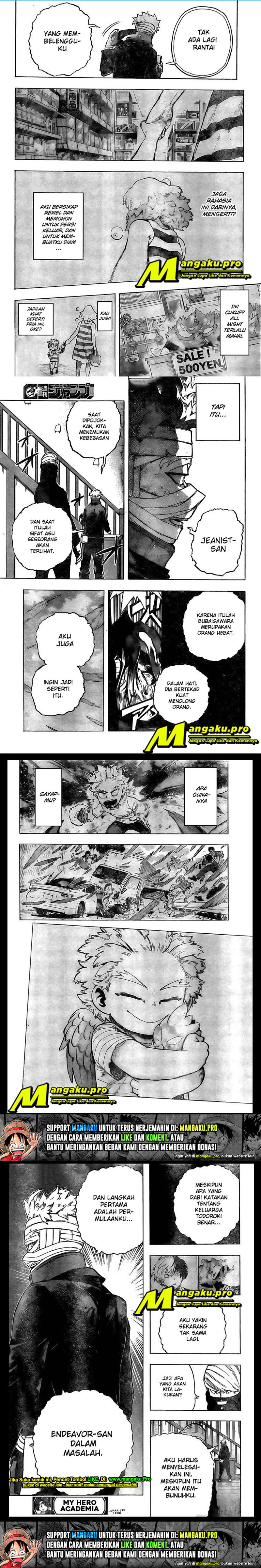 Boku no Hero Academia Chapter 299