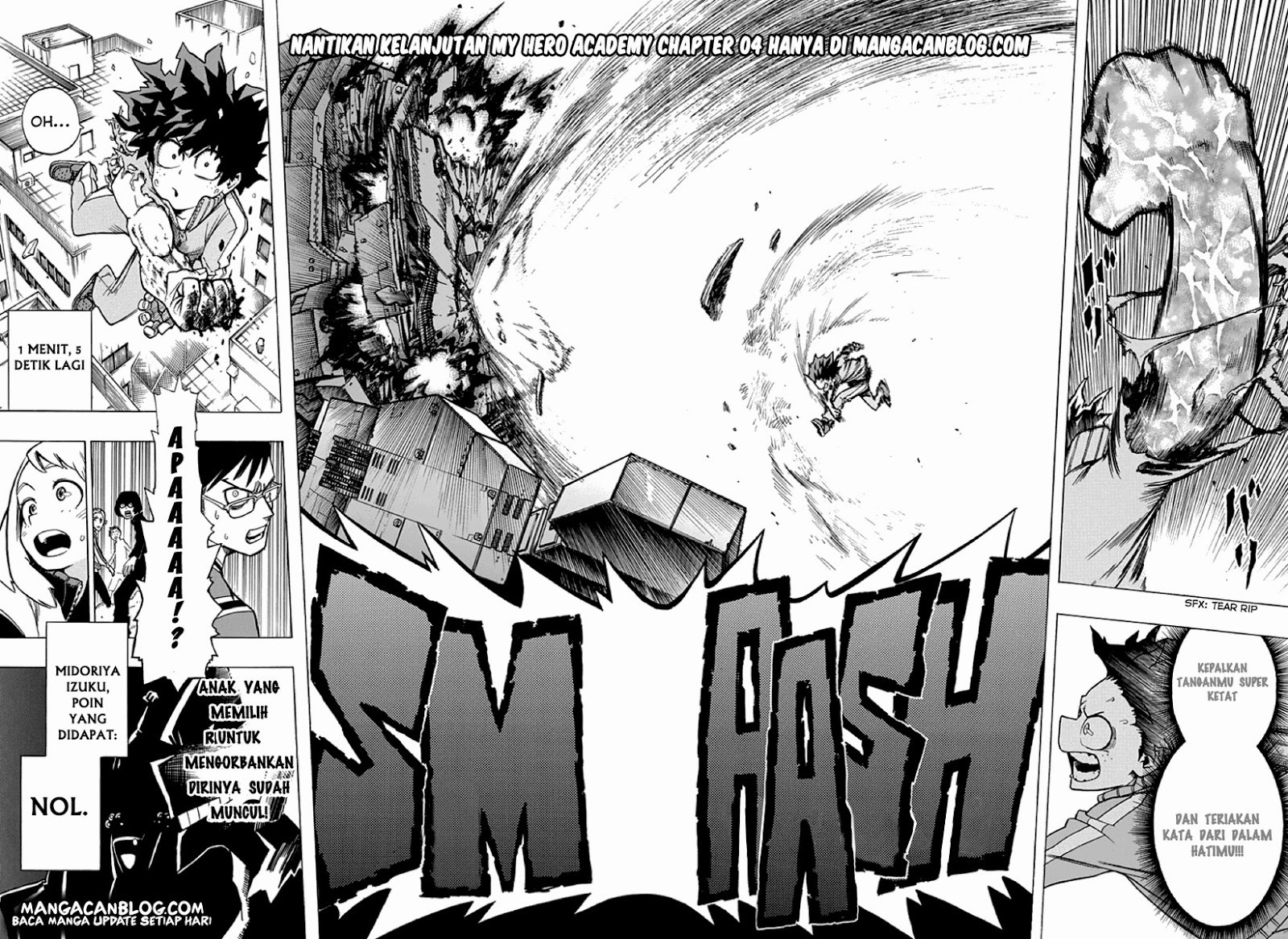 Boku no Hero Academia Chapter 3