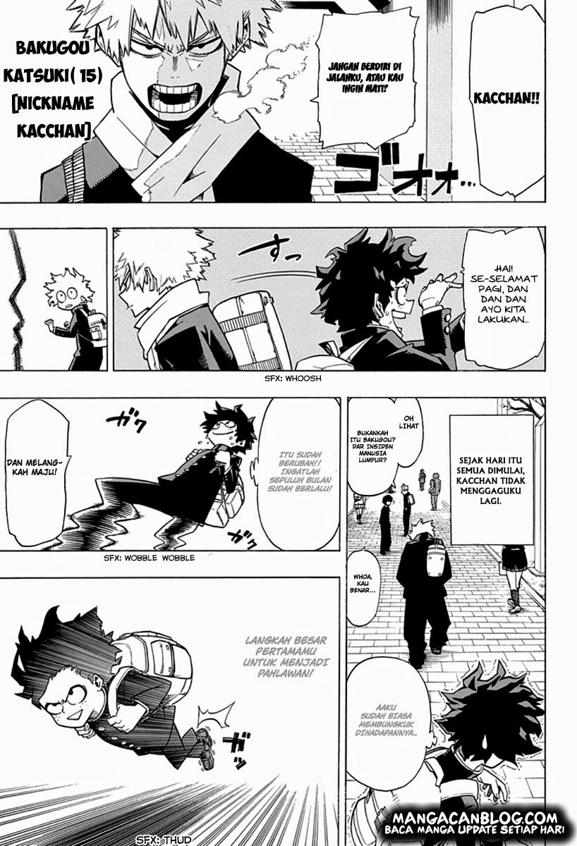 Boku no Hero Academia Chapter 3