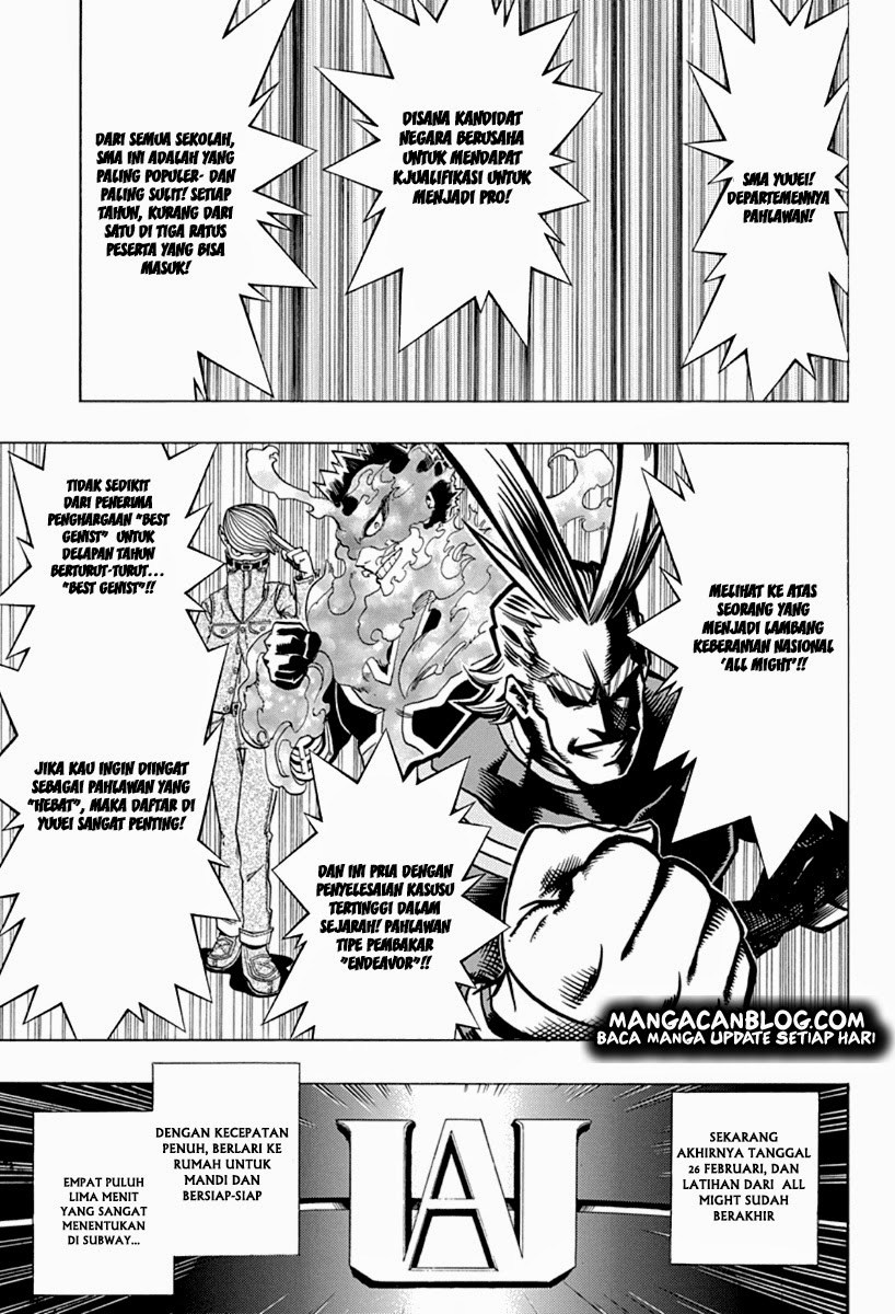 Boku no Hero Academia Chapter 3