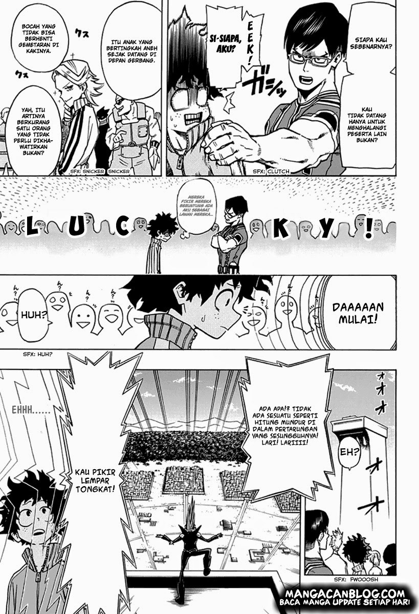 Boku no Hero Academia Chapter 3