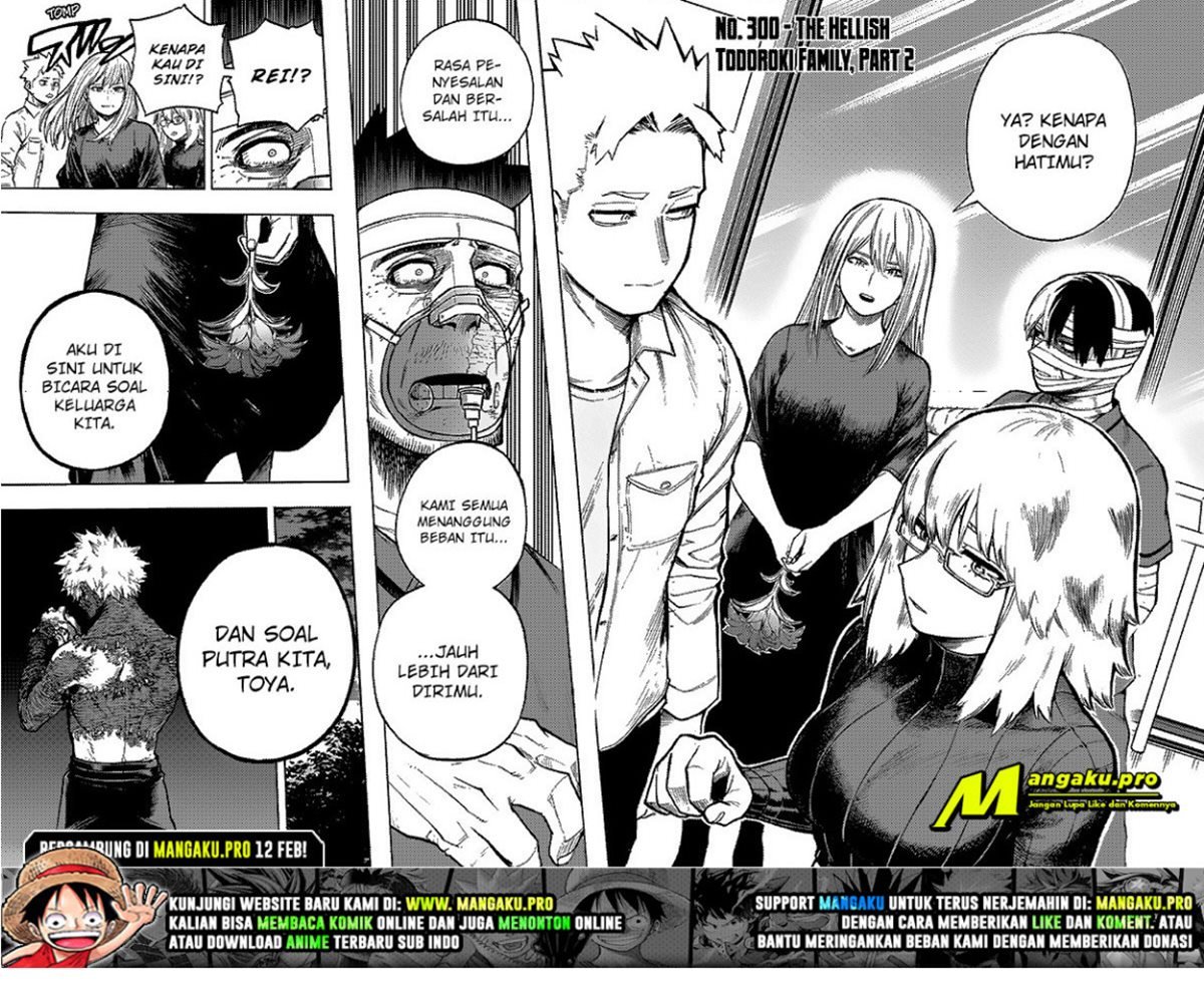 Boku no Hero Academia Chapter 300