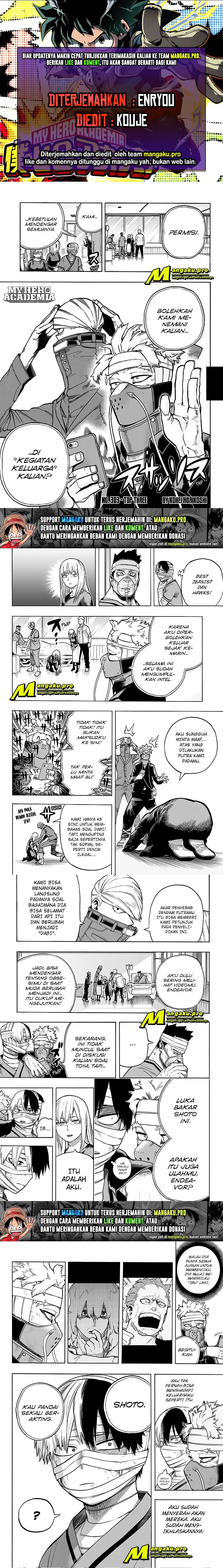 Boku no Hero Academia Chapter 303