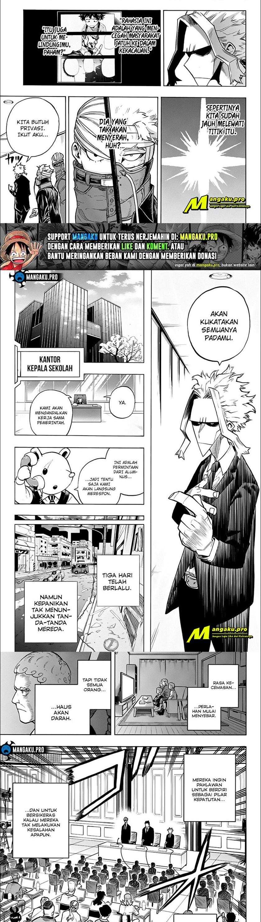 Boku no Hero Academia Chapter 306