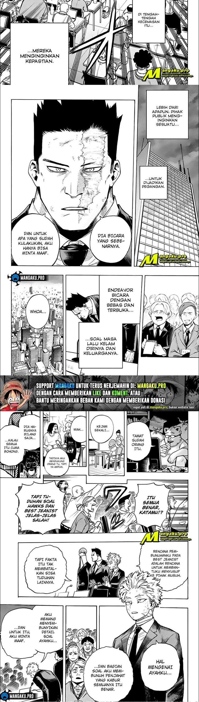 Boku no Hero Academia Chapter 306