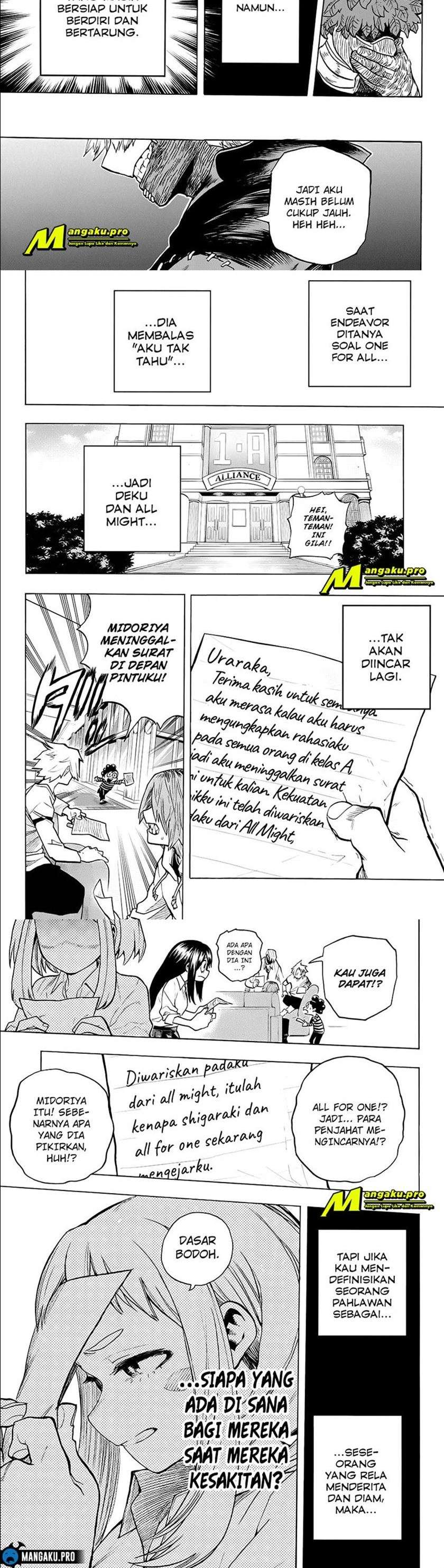 Boku no Hero Academia Chapter 306