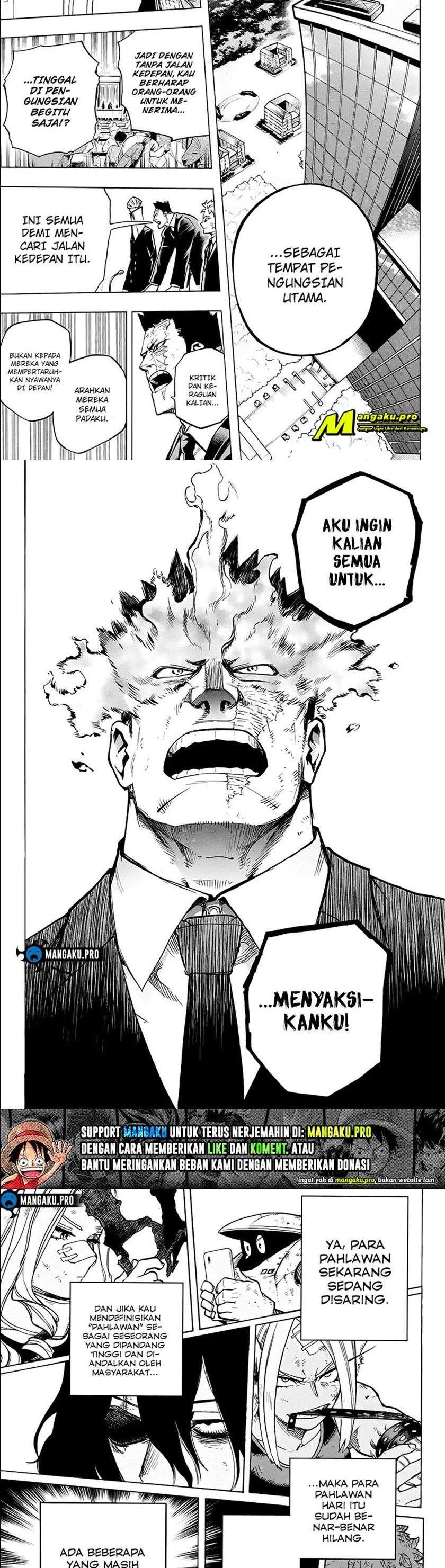 Boku no Hero Academia Chapter 306