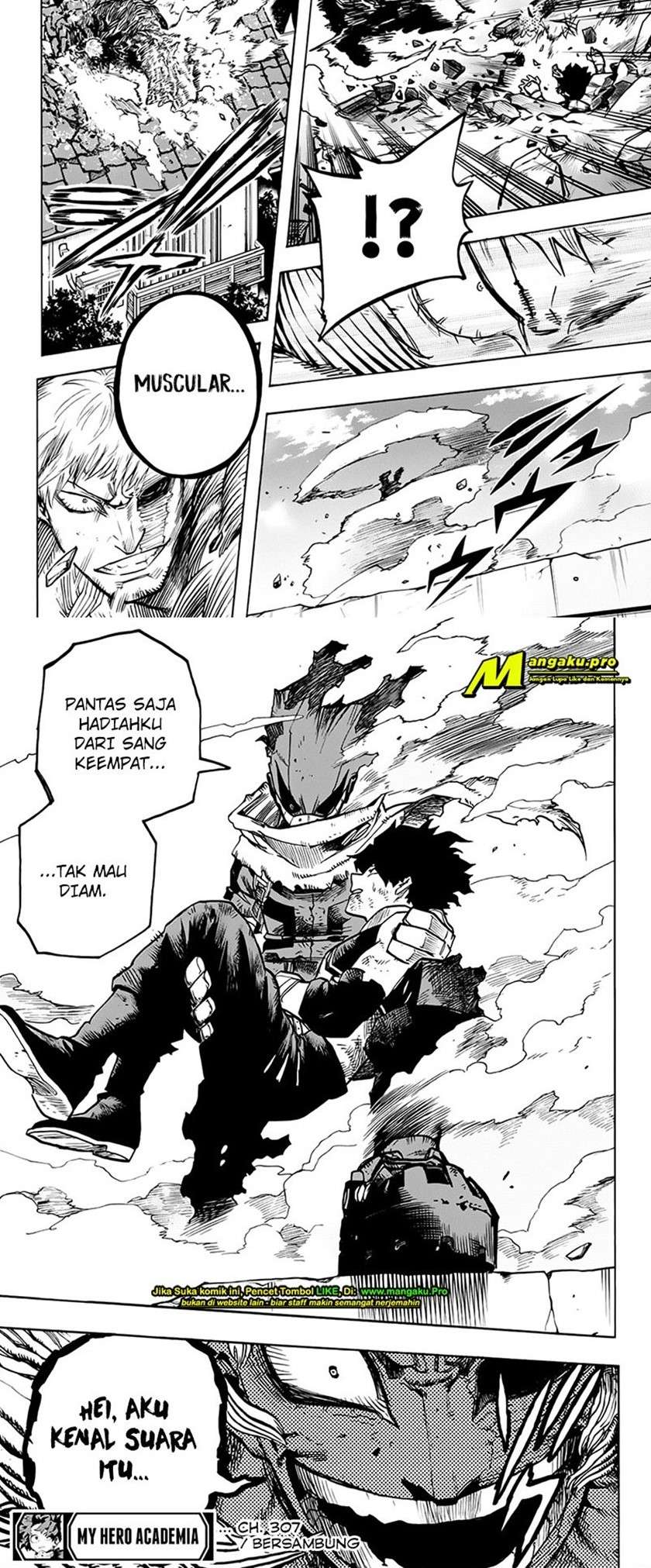 Boku no Hero Academia Chapter 307