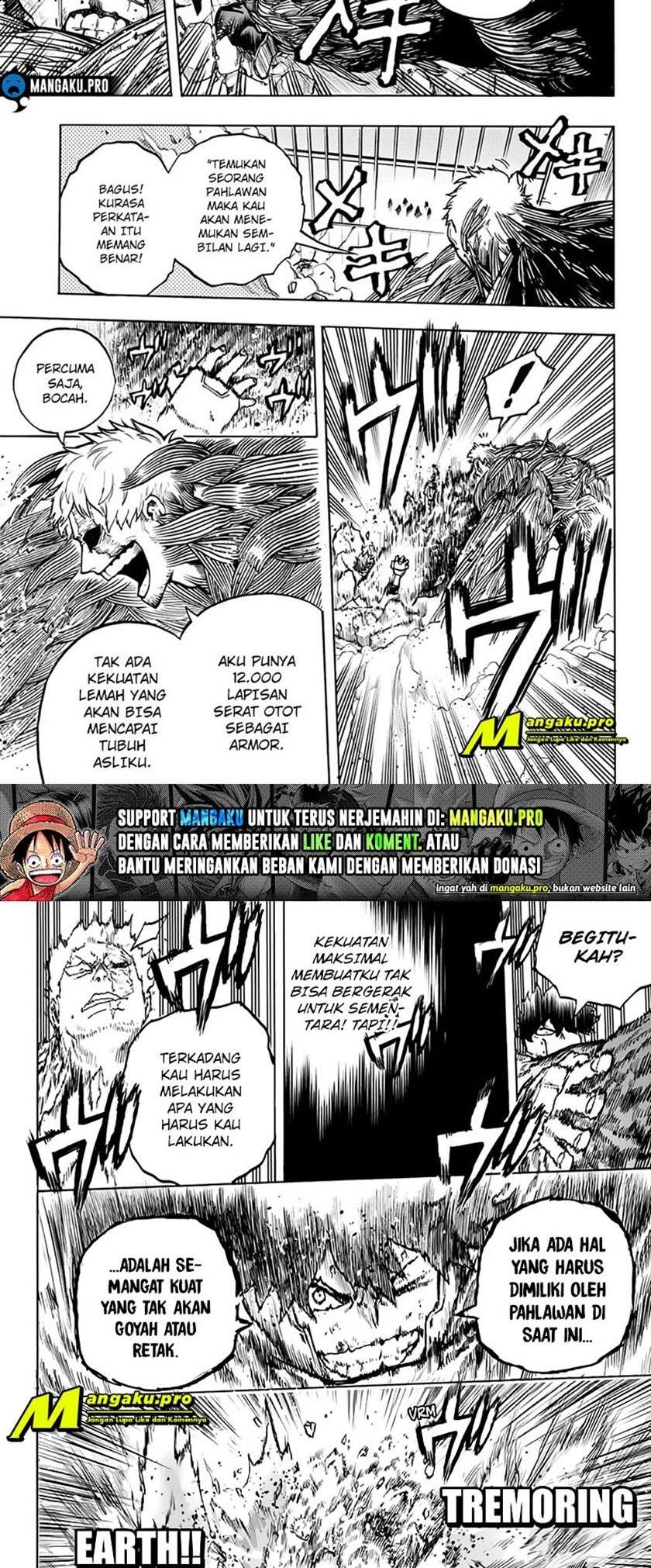 Boku no Hero Academia Chapter 307