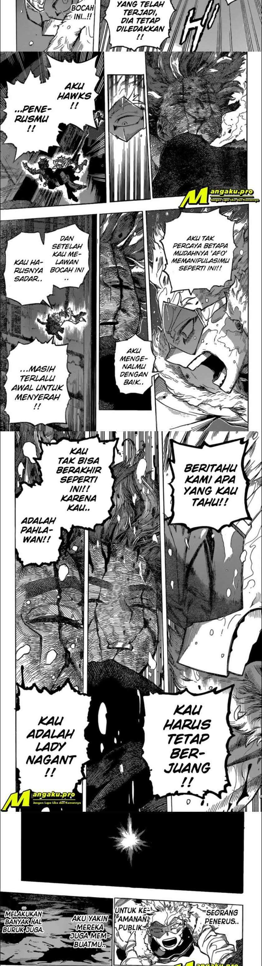 Boku no Hero Academia Chapter 316