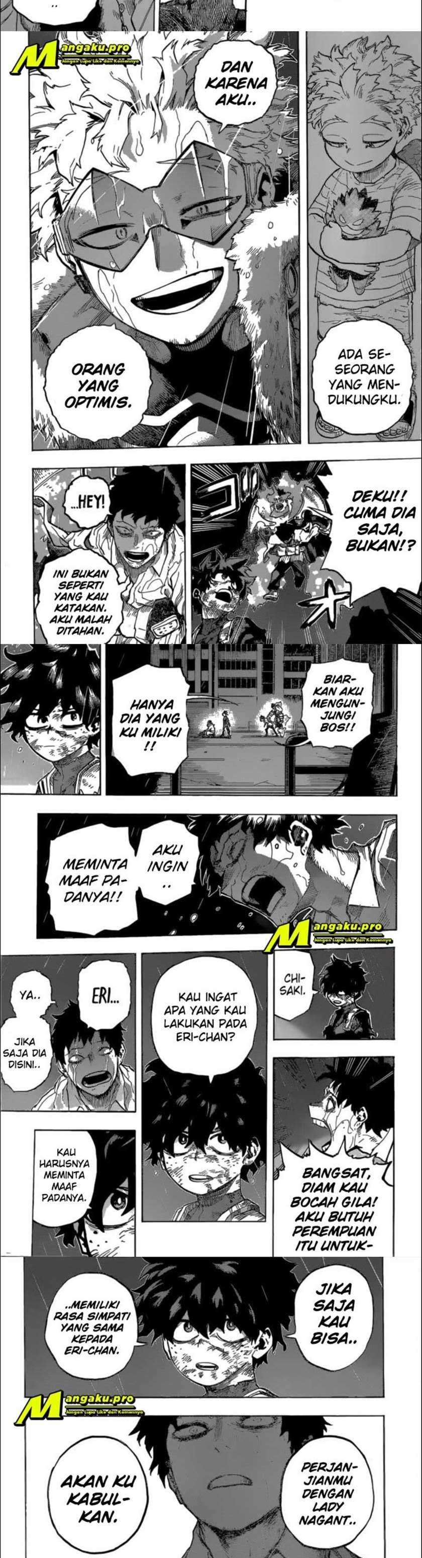 Boku no Hero Academia Chapter 316