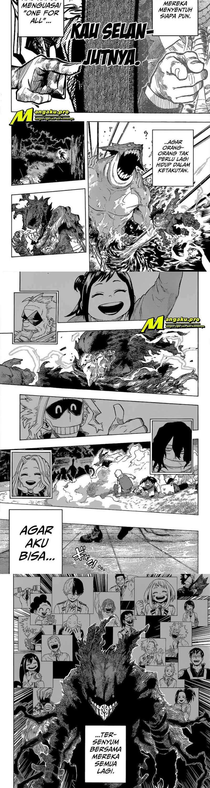 Boku no Hero Academia Chapter 318