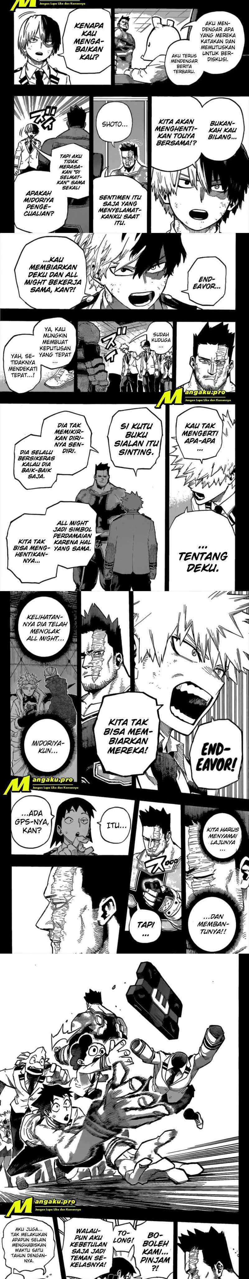 Boku no Hero Academia Chapter 319