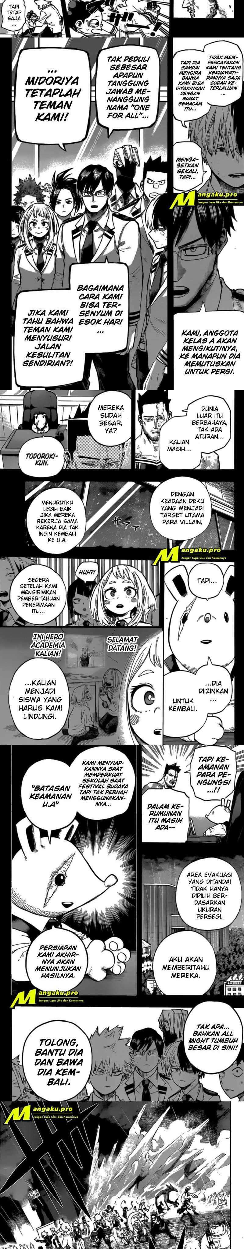 Boku no Hero Academia Chapter 319