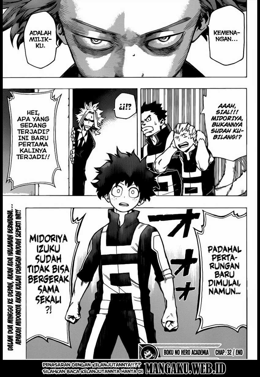 Boku no Hero Academia Chapter 32