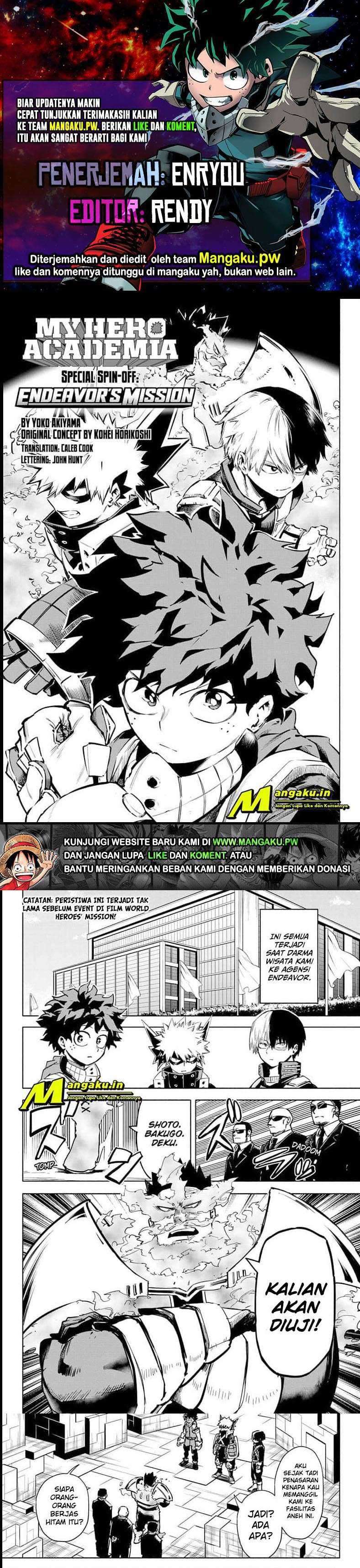 Boku no Hero Academia Chapter 321.5