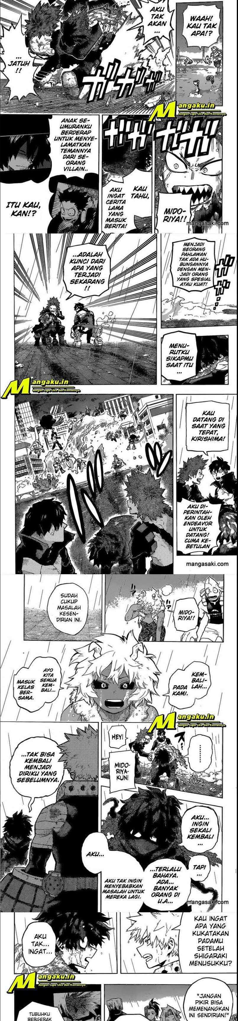 Boku no Hero Academia Chapter 322