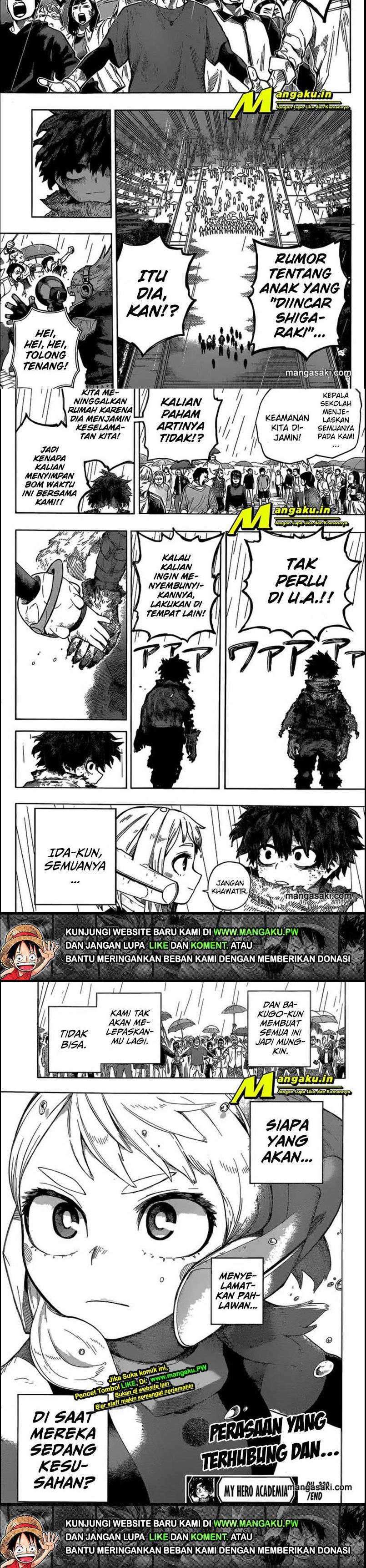 Boku no Hero Academia Chapter 322