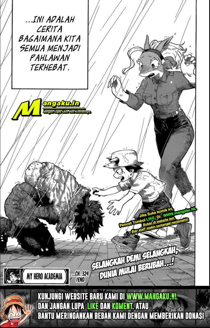 Boku no Hero Academia Chapter 324