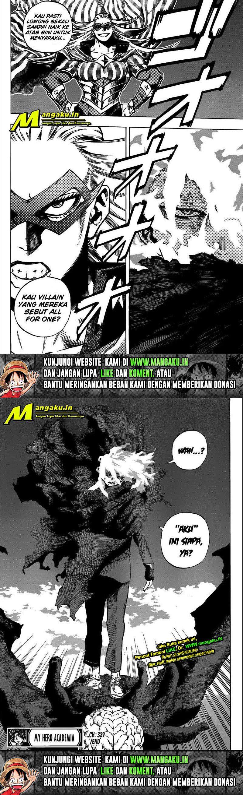 Boku no Hero Academia Chapter 329