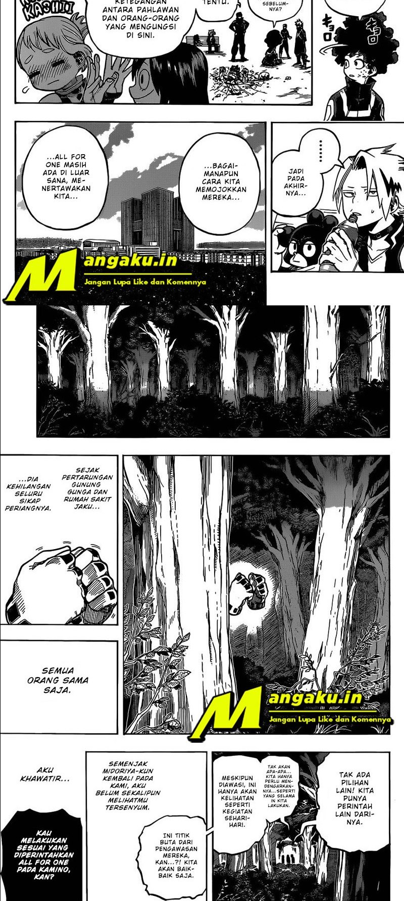 Boku no Hero Academia Chapter 336