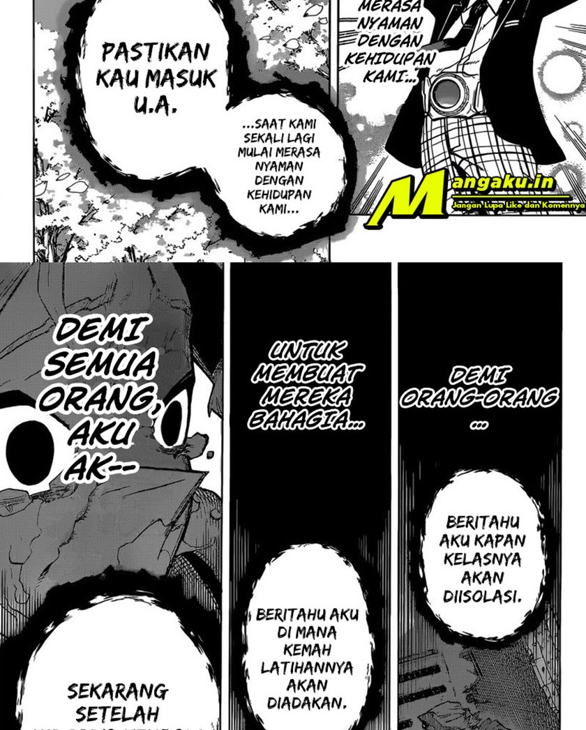 Boku no Hero Academia Chapter 337