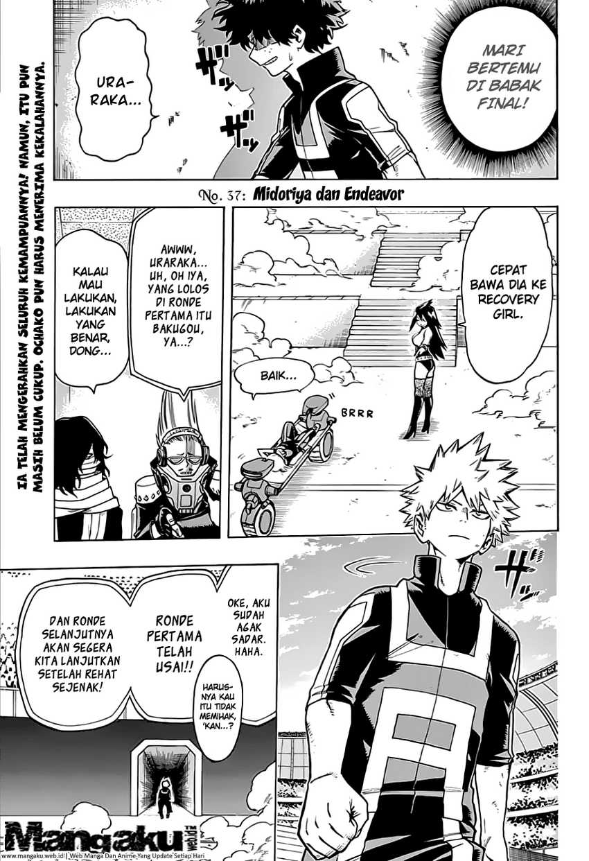 Boku no Hero Academia Chapter 37