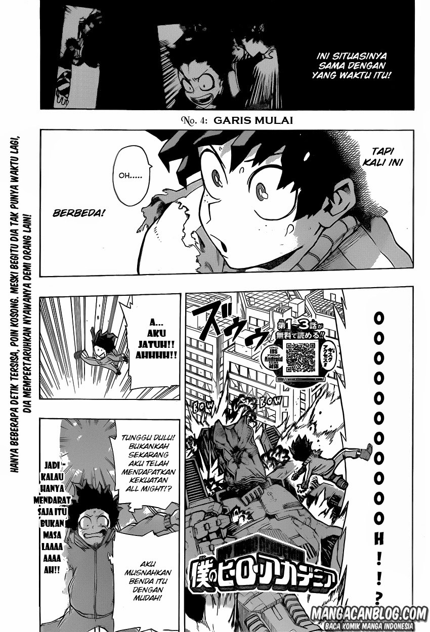 Boku no Hero Academia Chapter 4