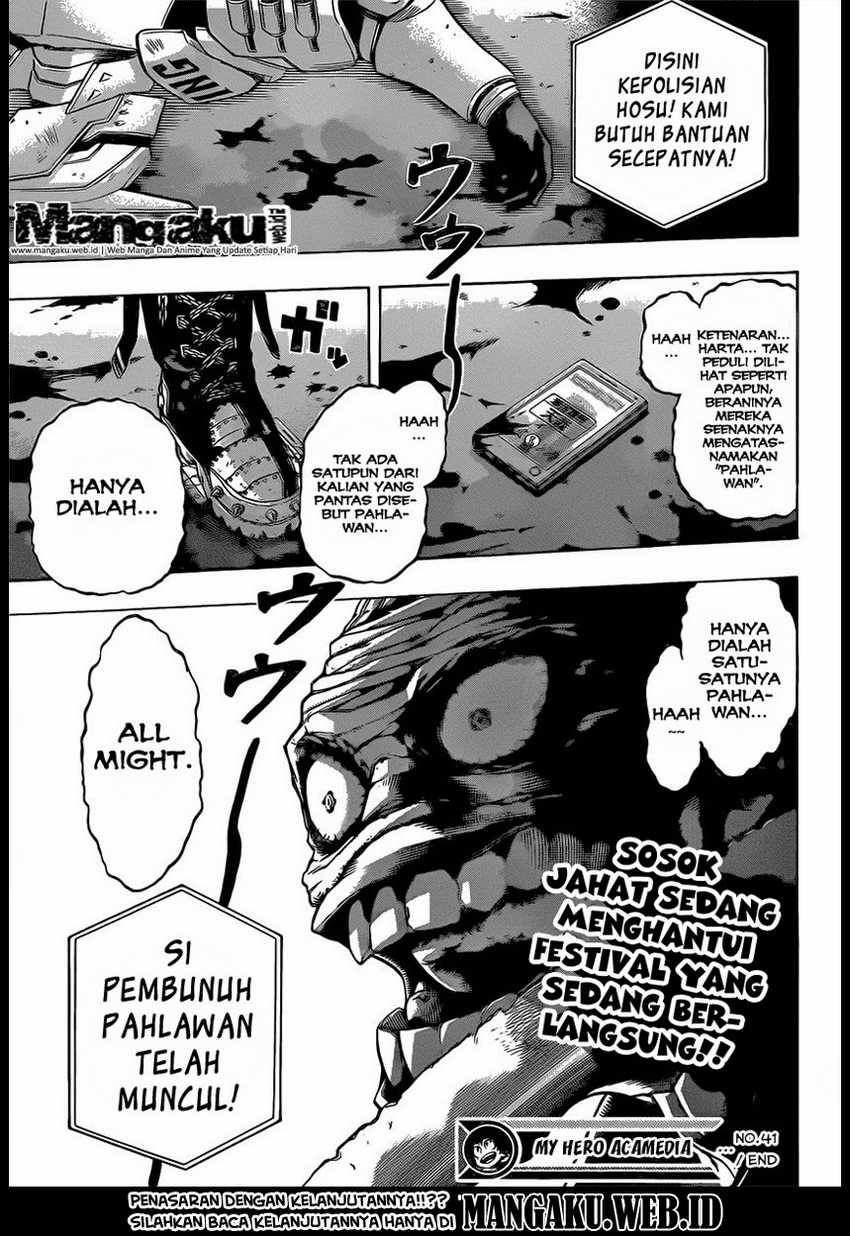 Boku no Hero Academia Chapter 41