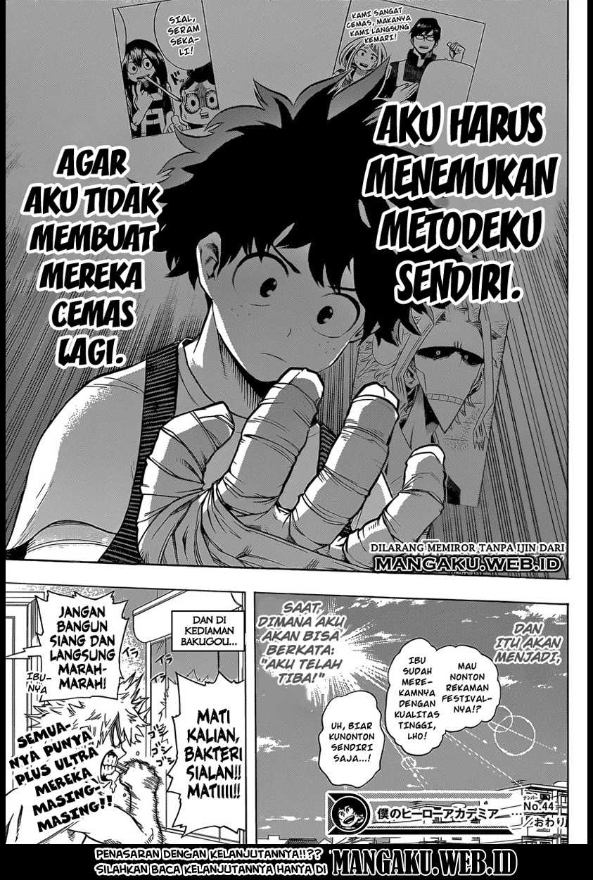 Boku no Hero Academia Chapter 44