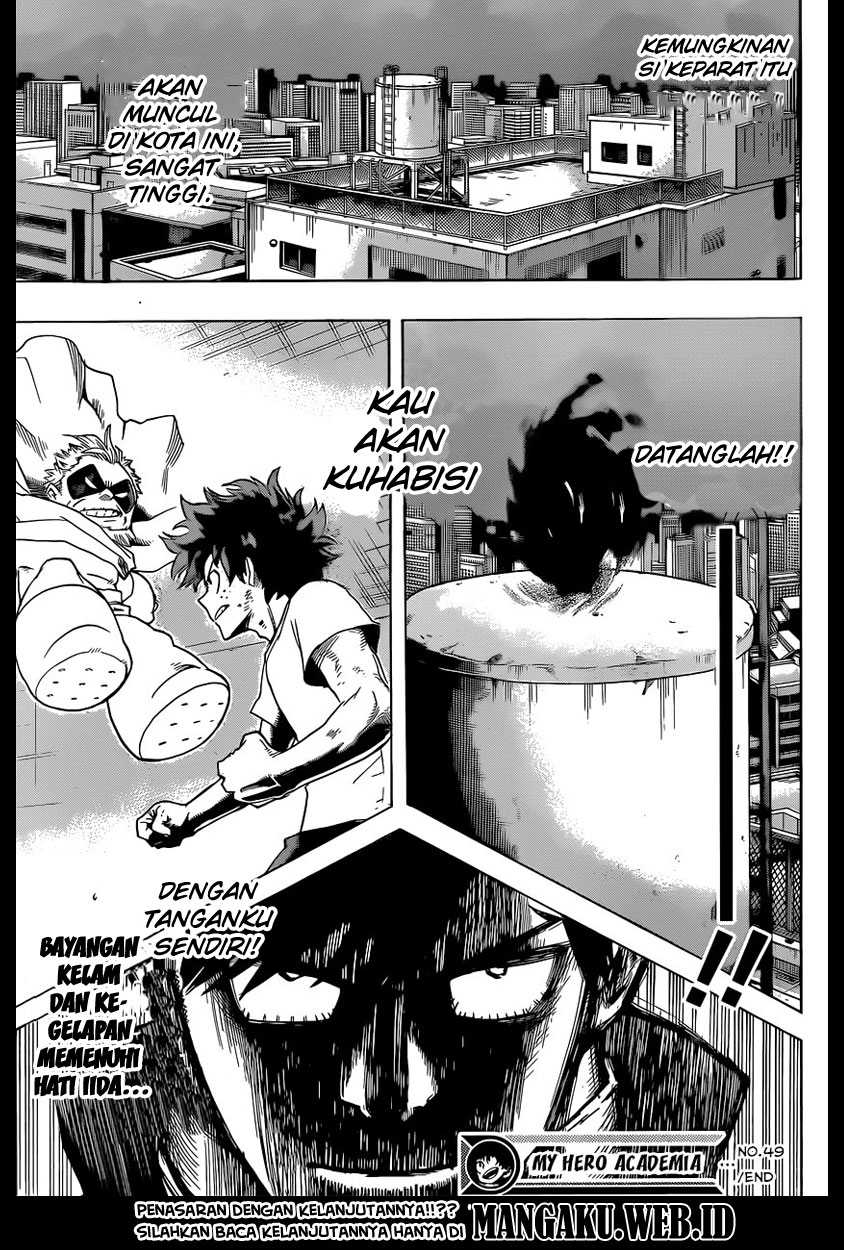 Boku no Hero Academia Chapter 49