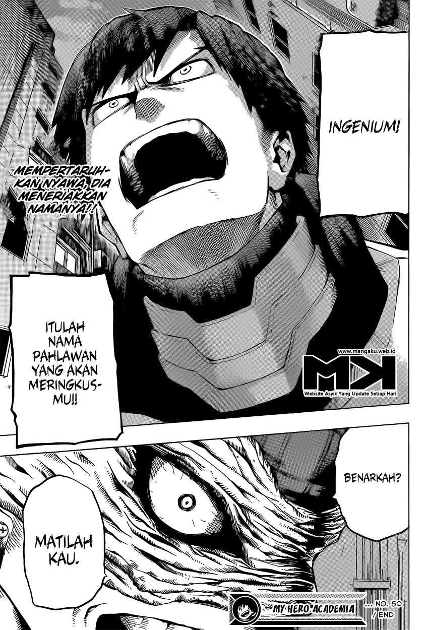 Boku no Hero Academia Chapter 50