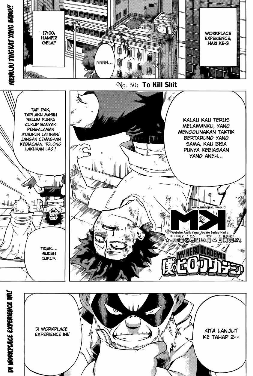 Boku no Hero Academia Chapter 50