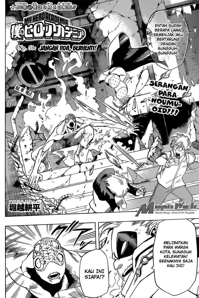 Boku no Hero Academia Chapter 51