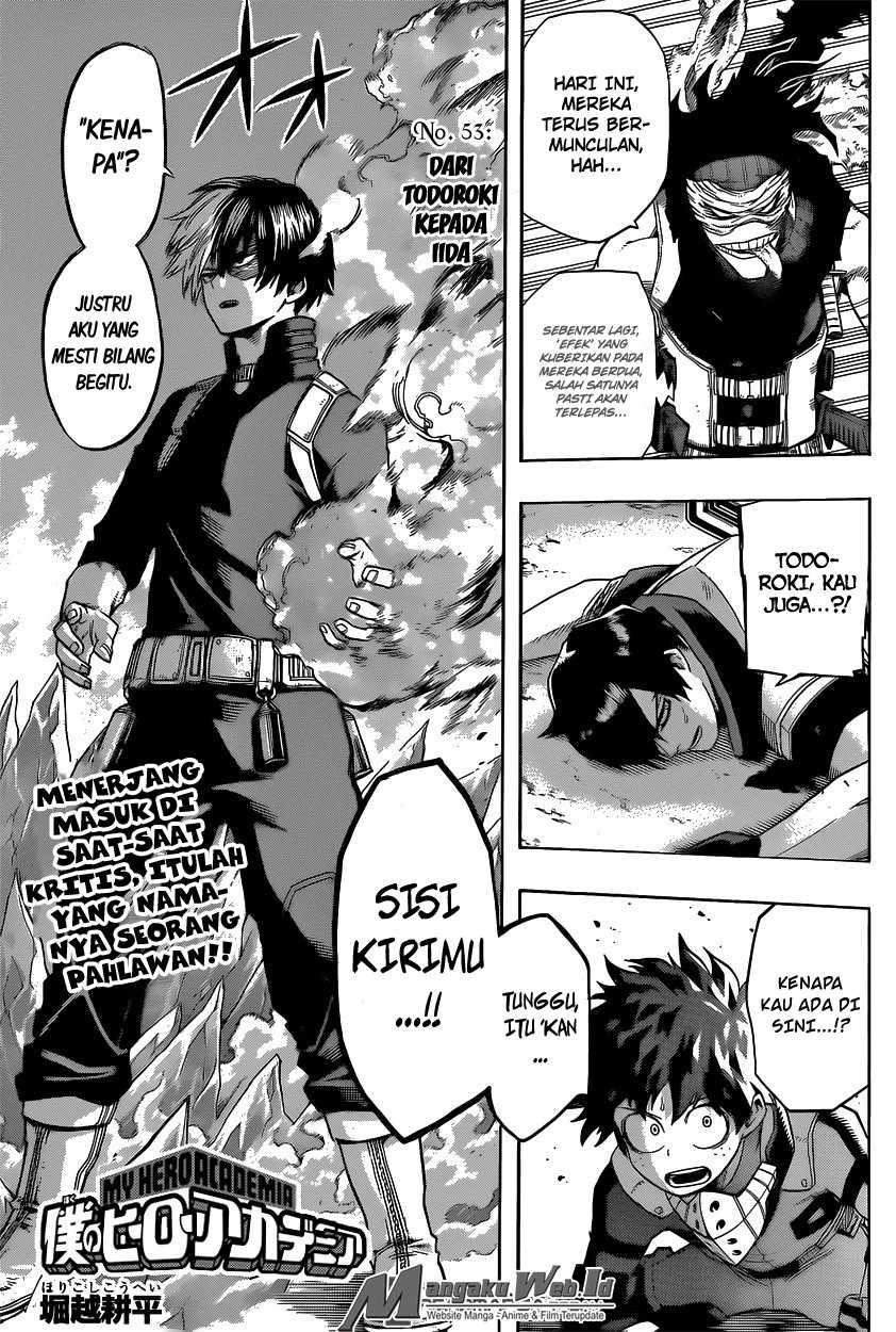 Boku no Hero Academia Chapter 53