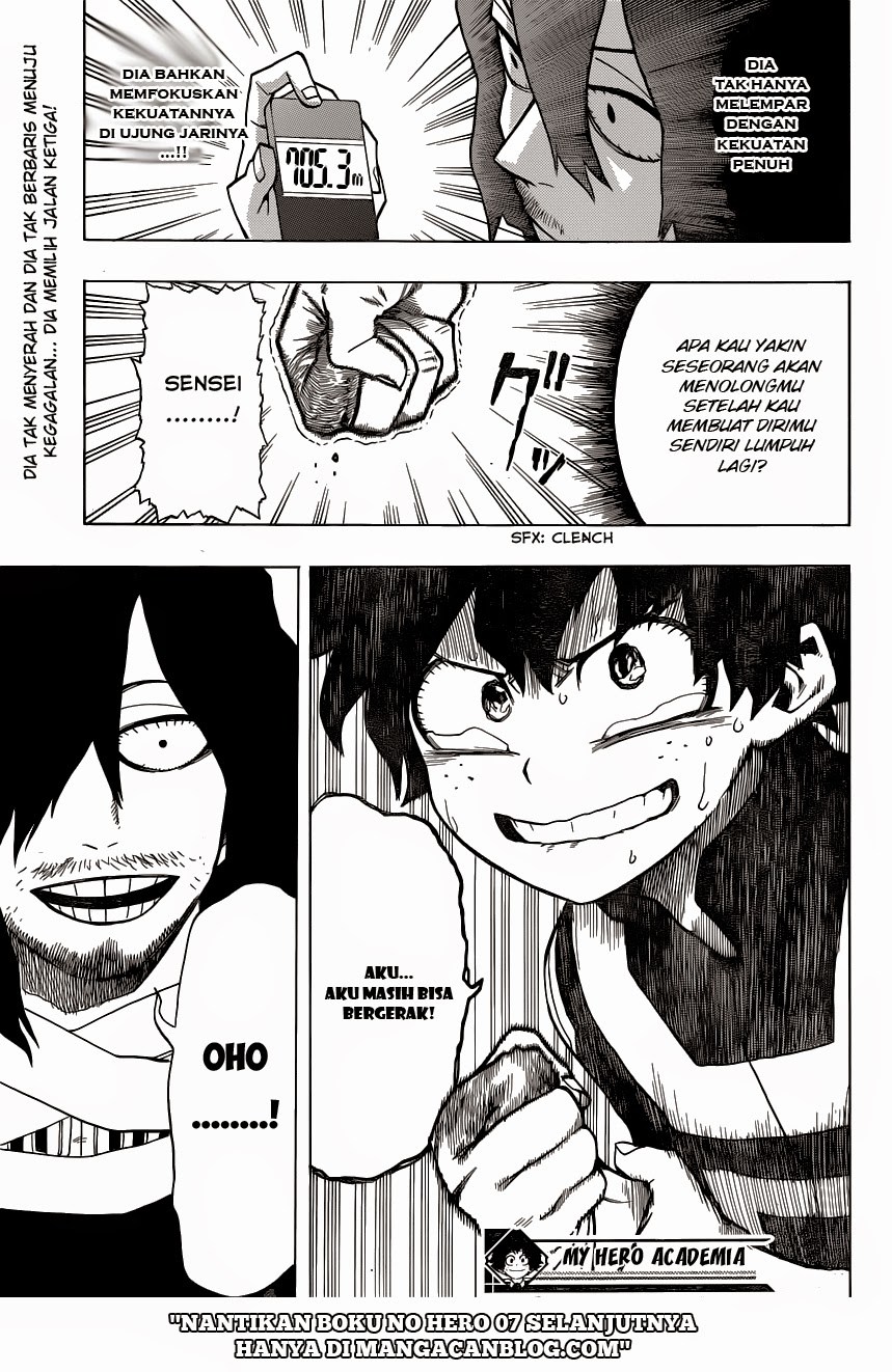 Boku no Hero Academia Chapter 6