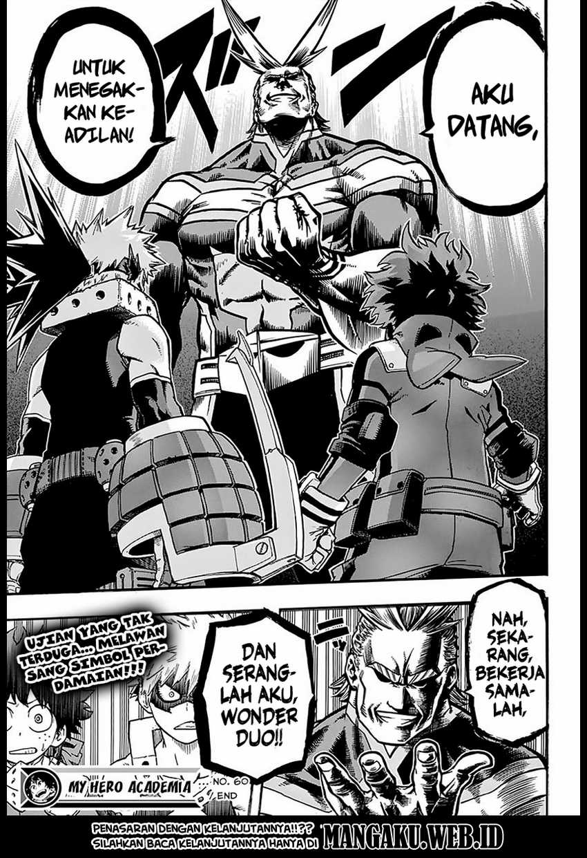 Boku no Hero Academia Chapter 60