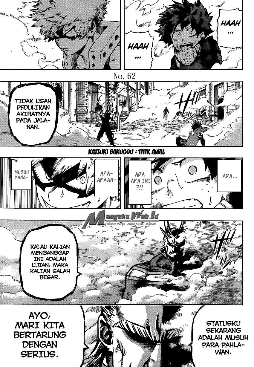 Boku no Hero Academia Chapter 62