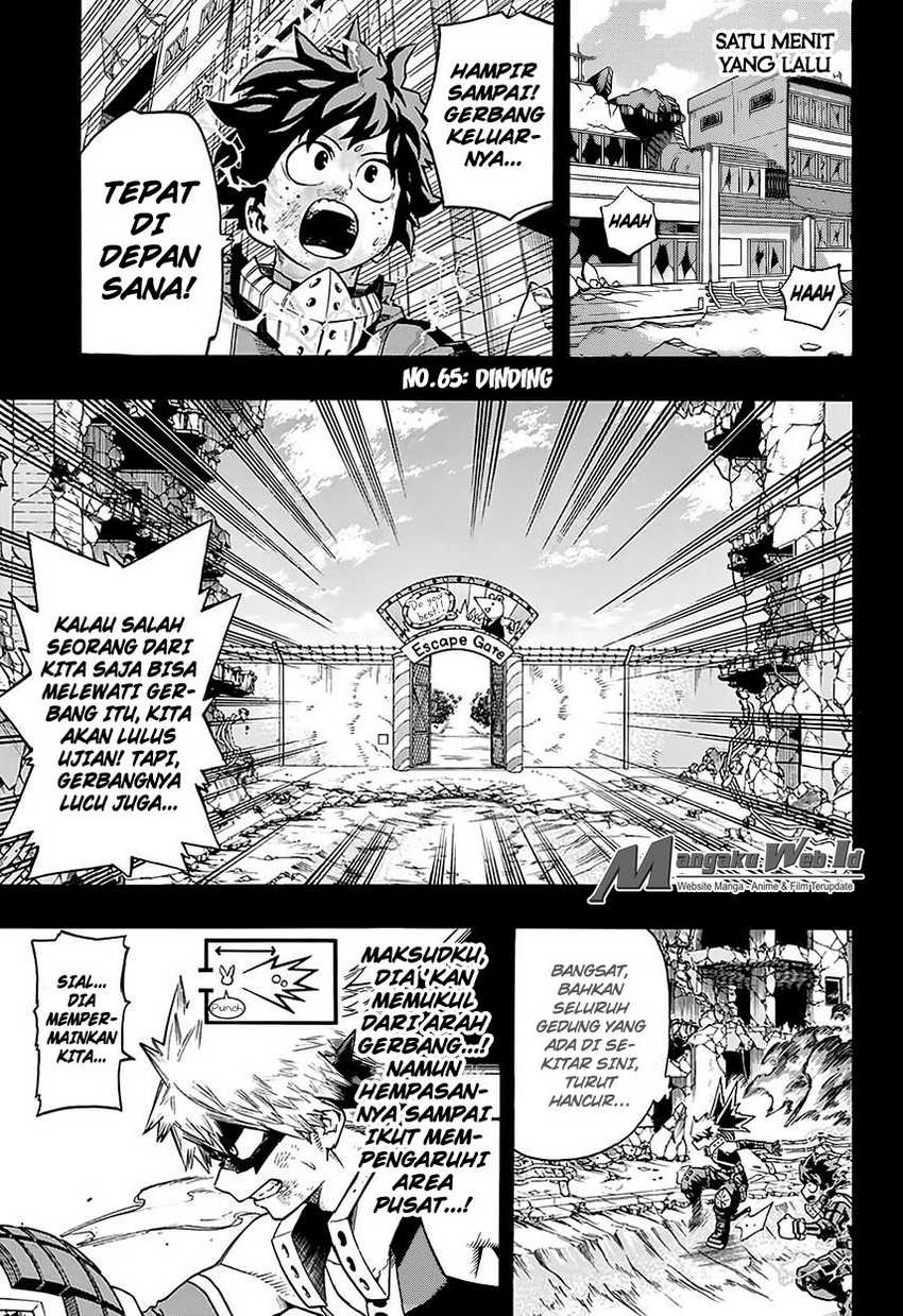 Boku no Hero Academia Chapter 65